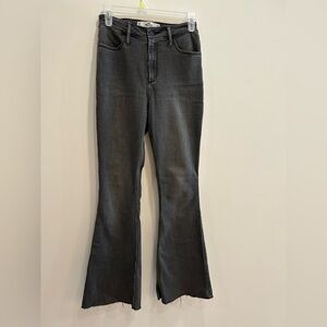 Hollister Black Flare Wide Leg Jeans